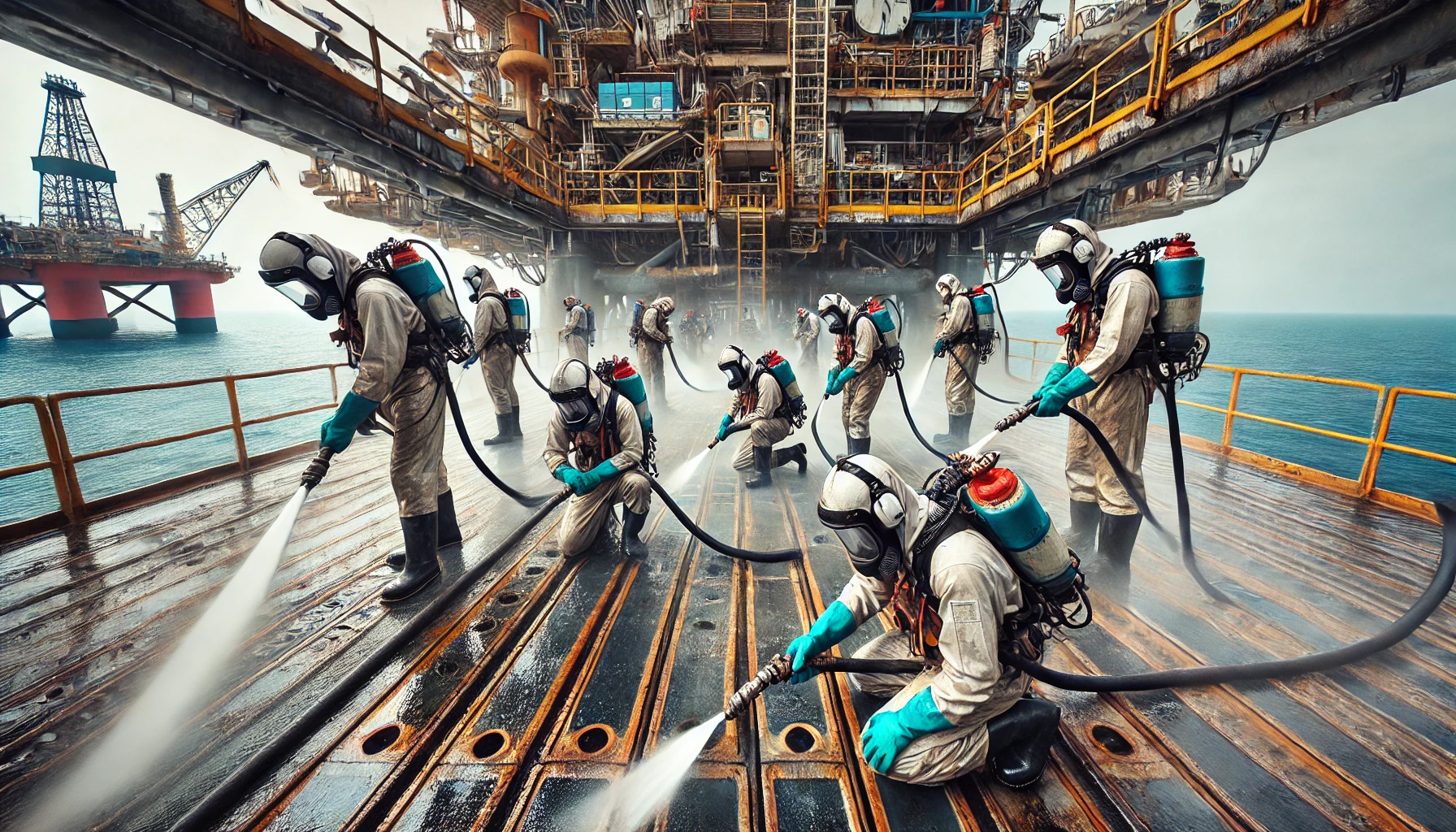 Riscos de Pintura Offshore: Segurança e Mitigação